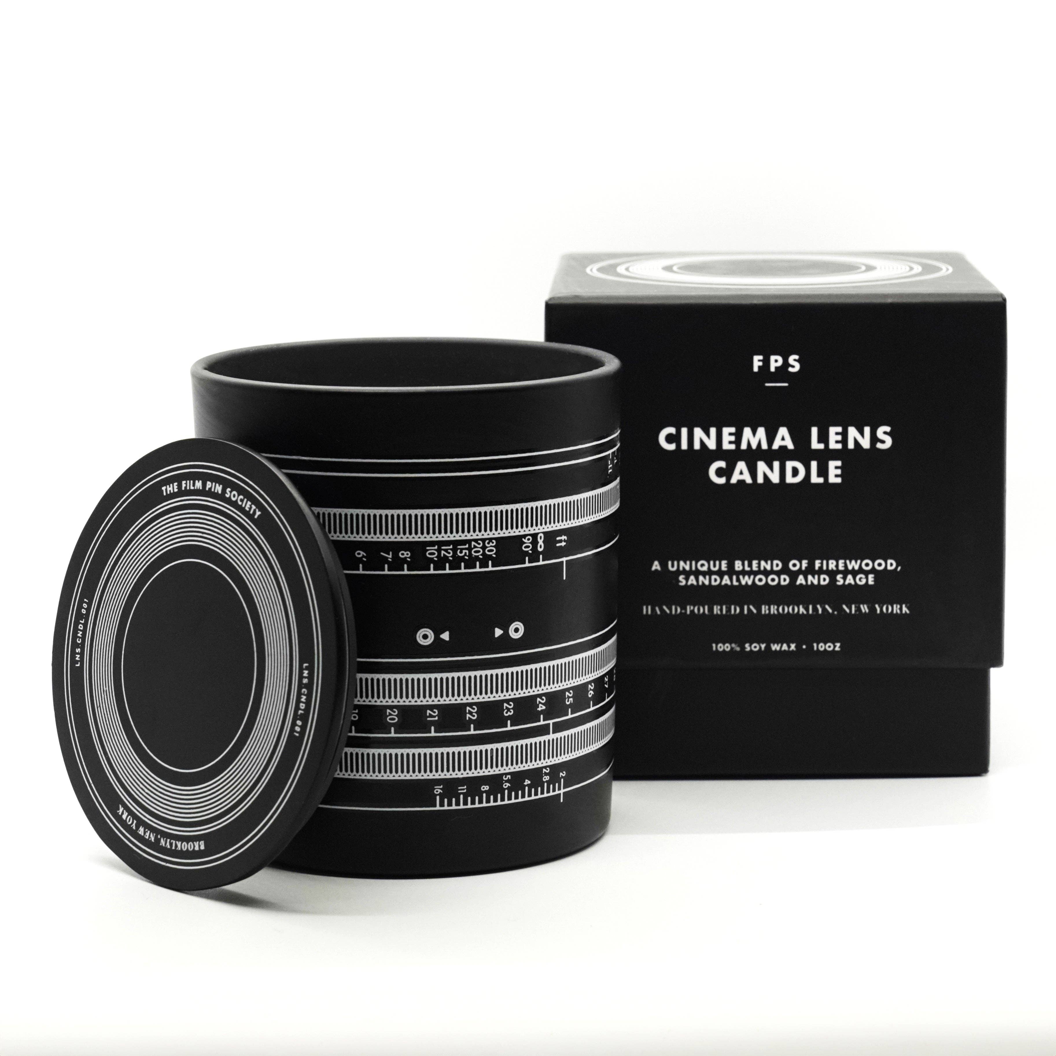 Film Pin Society - Wholesale Jar/Filled Candle - Cinema Movie Lens Candle - 100% Vegan Soy Wax, 10oz4