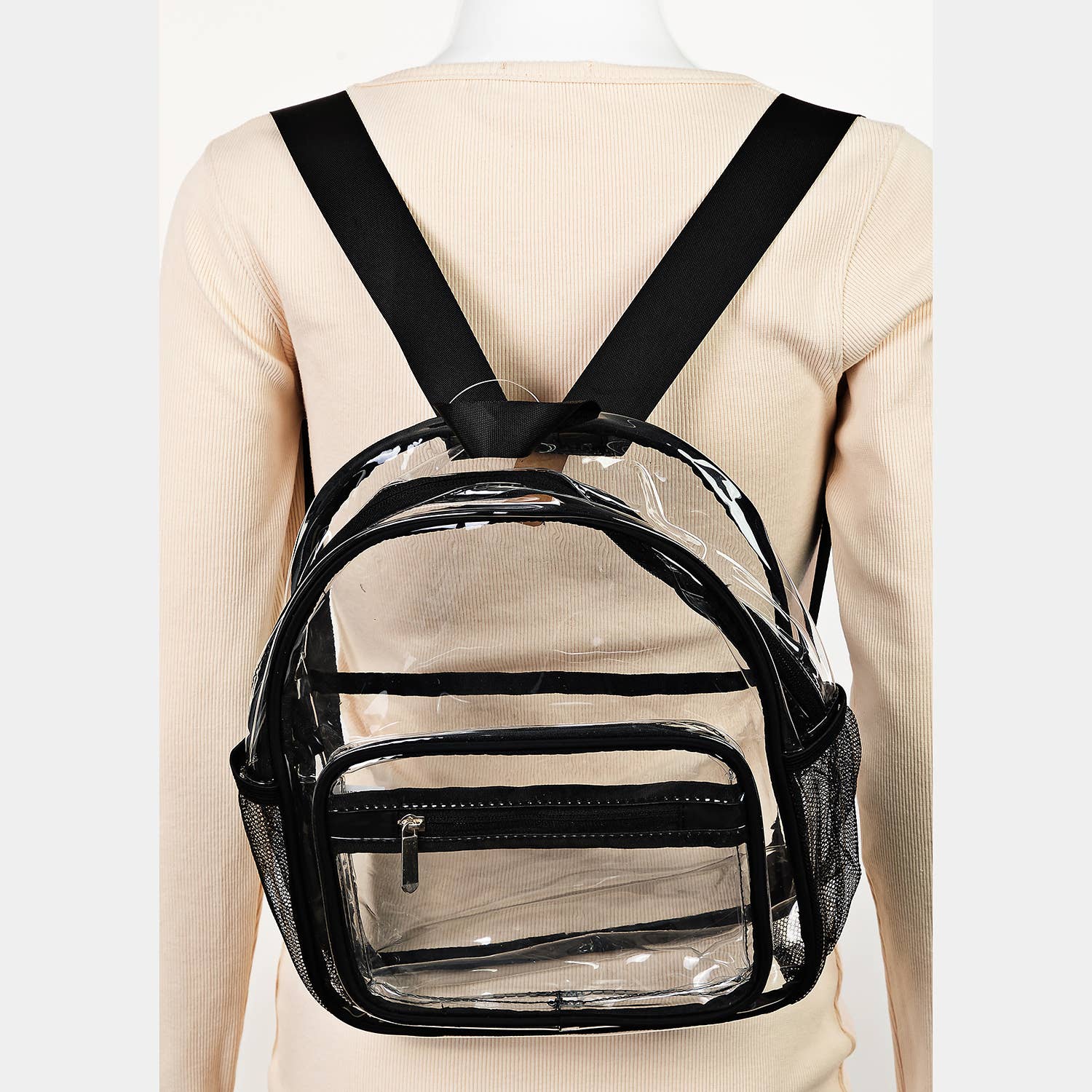 Collections by Fame Accessories - Wholesale Backpack - Women's - Transparent Backpack3