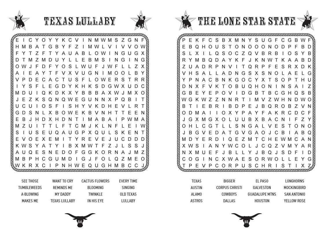Simon & Schuster - Wholesale Coloring & Activity Book - Adult - All About Texas Word Search by Editors of Thunder Bay Press8