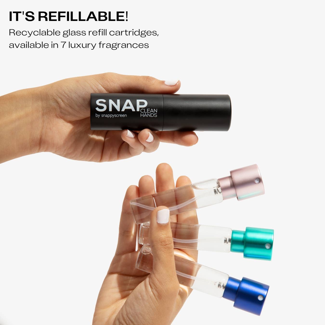SNAP Wellness - Wholesale Hand Sanitizer - SNAP Hand Sanitizer Original Collection Cartridge Display1