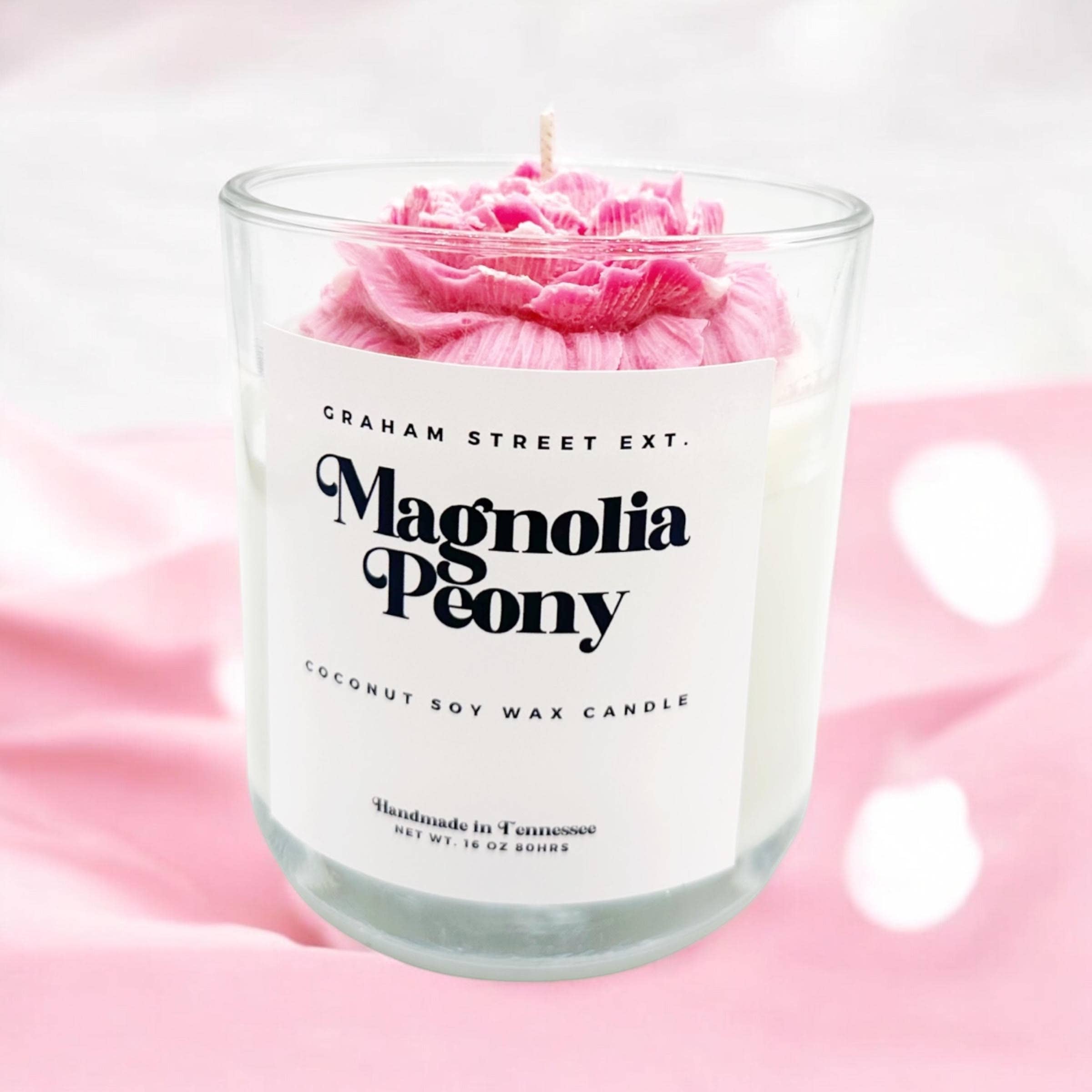 Graham Street Ext. - Wholesale Novelty Candle - Magnolia and Peony Candle