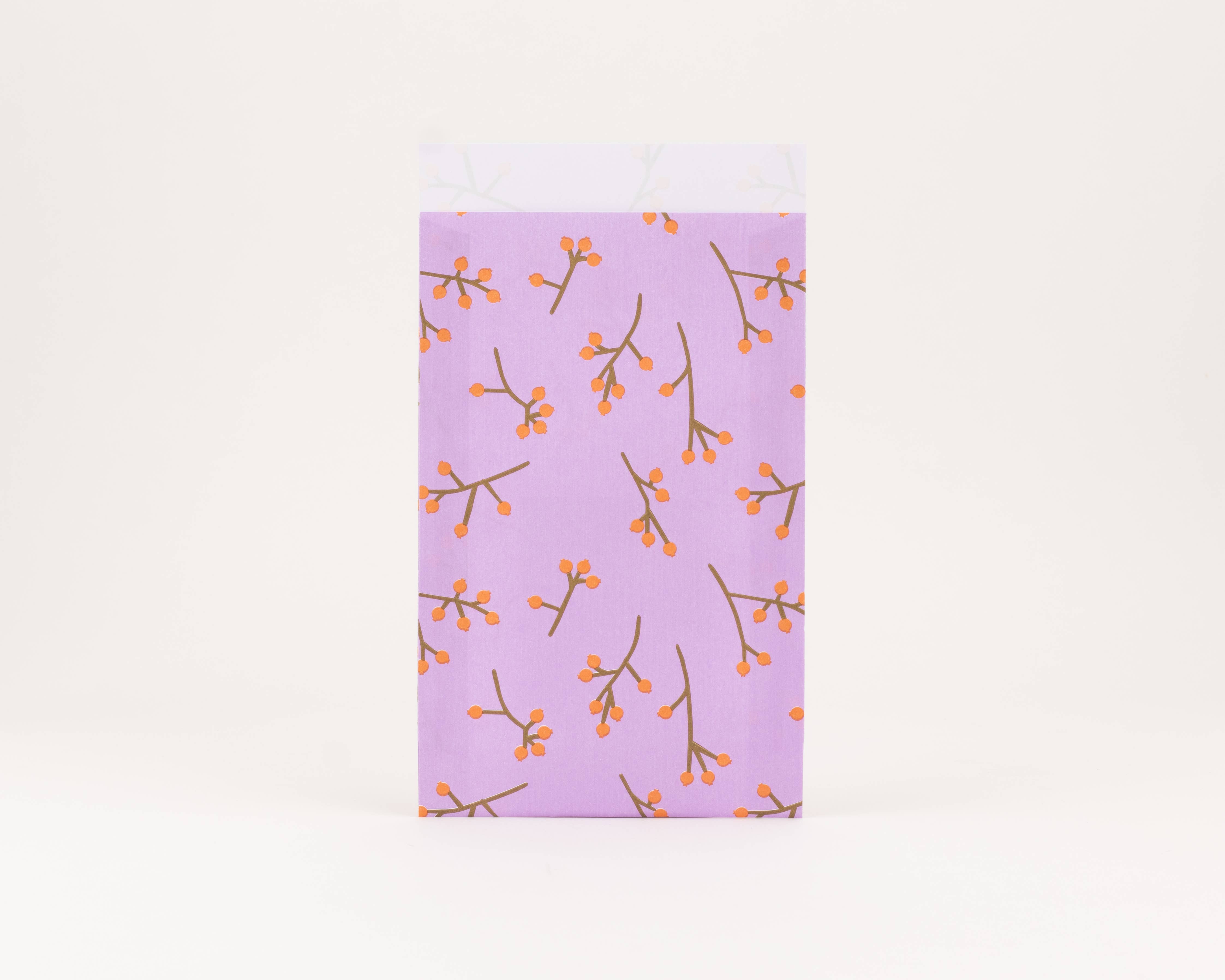 liebevoll verpackt - Wholesale Gift Bag - Paper Bags Berry Sprigs (Christmas)3