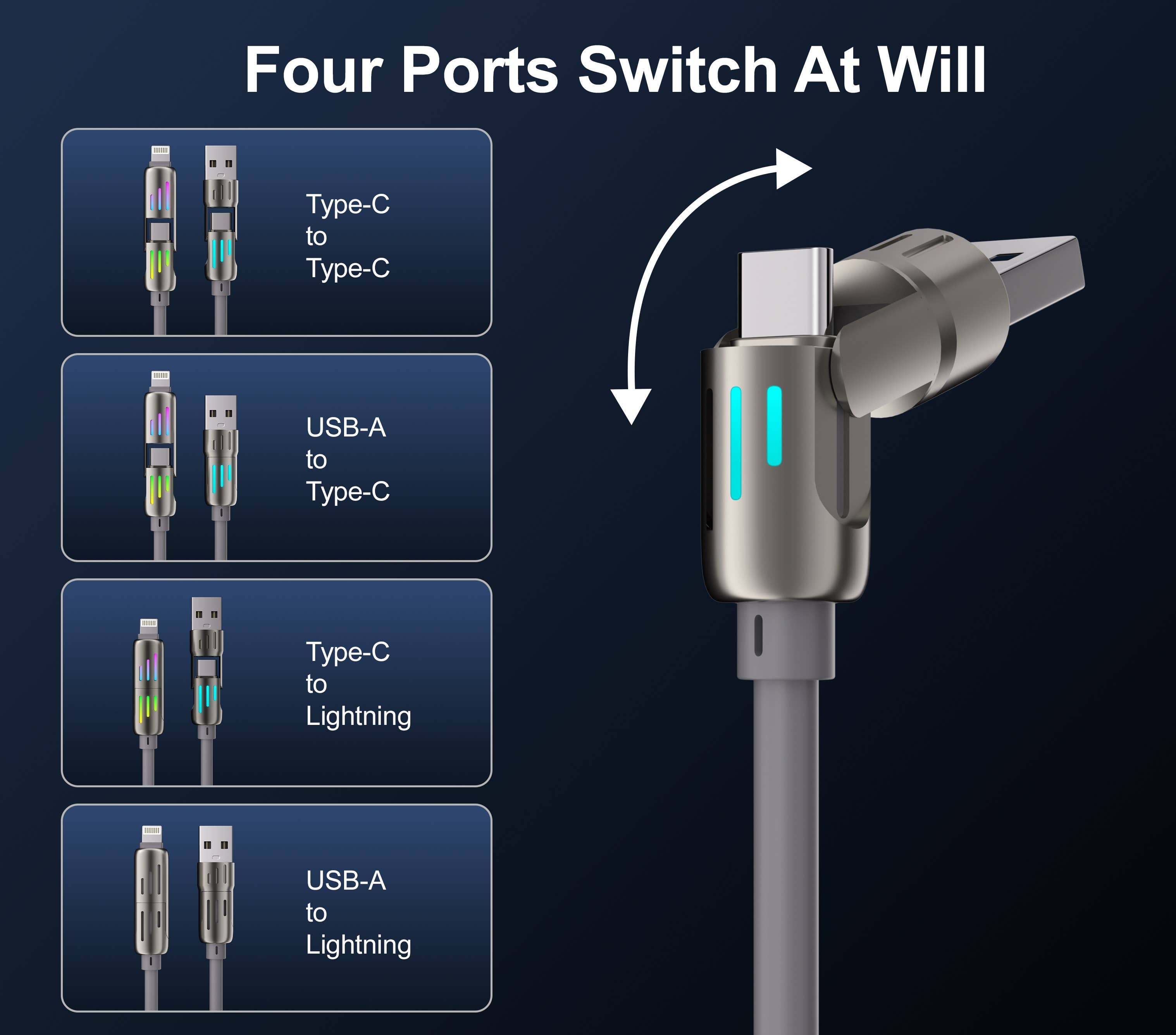 LAX Gadgets - Wholesale Charging Cable - Universal Charging Cables For iphone, Android Devices27