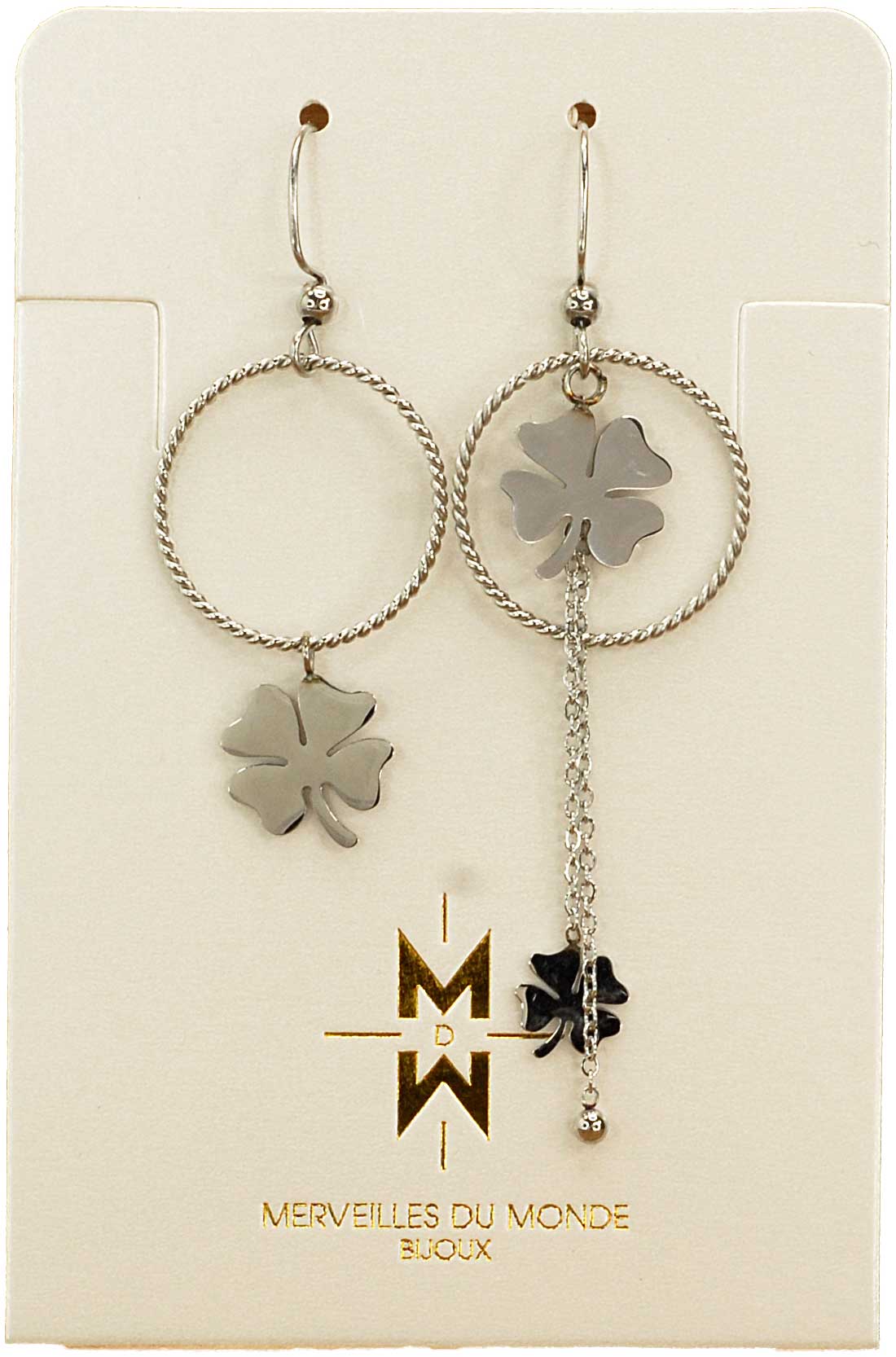Merveilles du Monde - Wholesale Single Earring - Magnificent Stainless Steel Earrings1