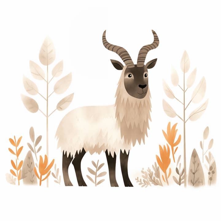 Geit 2 voor wholesale door Paper Lion Art