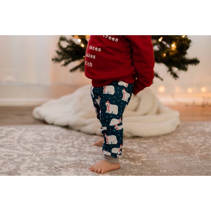 Beary Cold Baby/Toddler Leggings (Copy) for wholesale by A. Marie Handmade