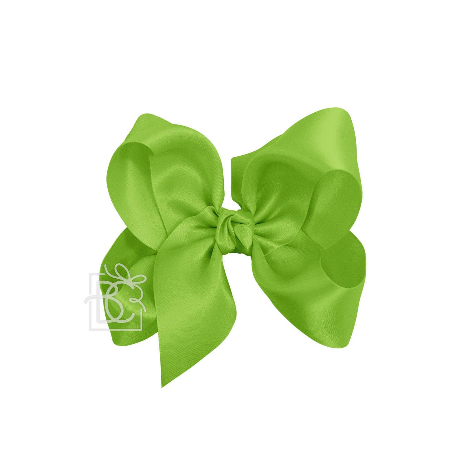Beyond Creations, LLC - Wholesale Hair Bow - Kids - SATIN BOW ON CLIP87