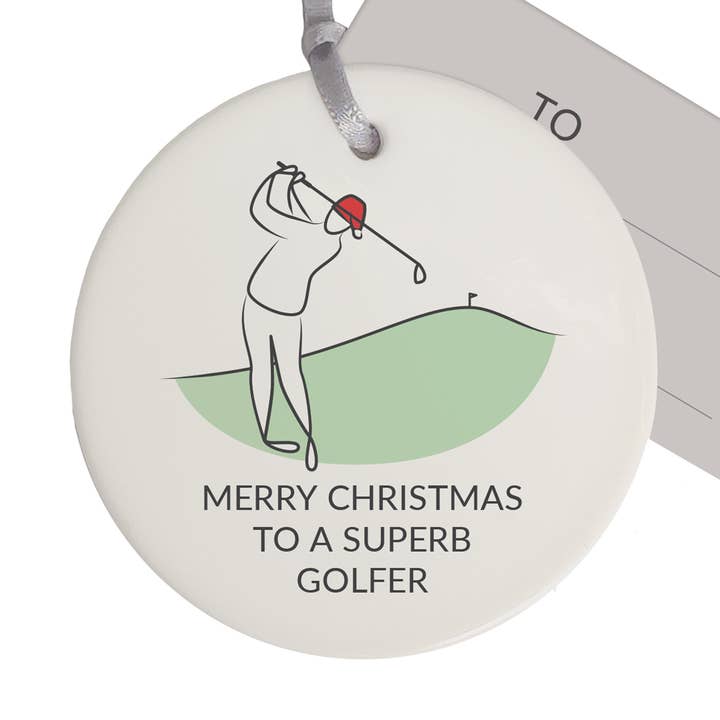 Décoration de Noël de golf pour la vente par Ingletop