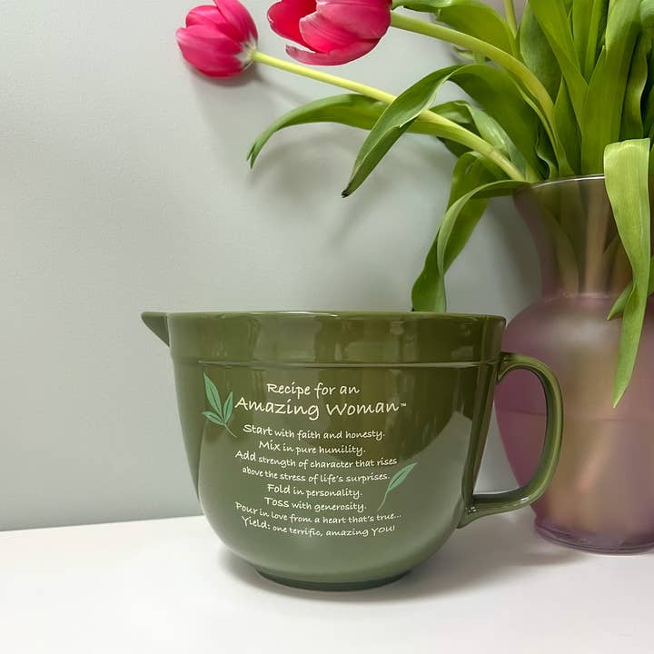 Amazing Woman Mixing Bowl for wholesale by Abbey + CA Gift