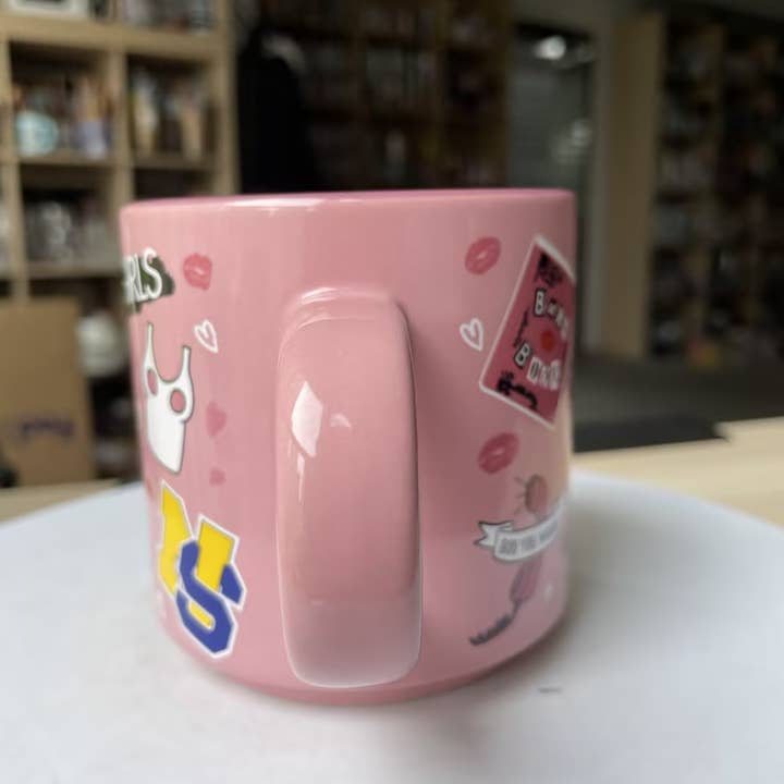 Silver Buffalo - Wholesale Coffee Mug - Mean Girls Pink 13oz Single Stackable Ceramic Mug4