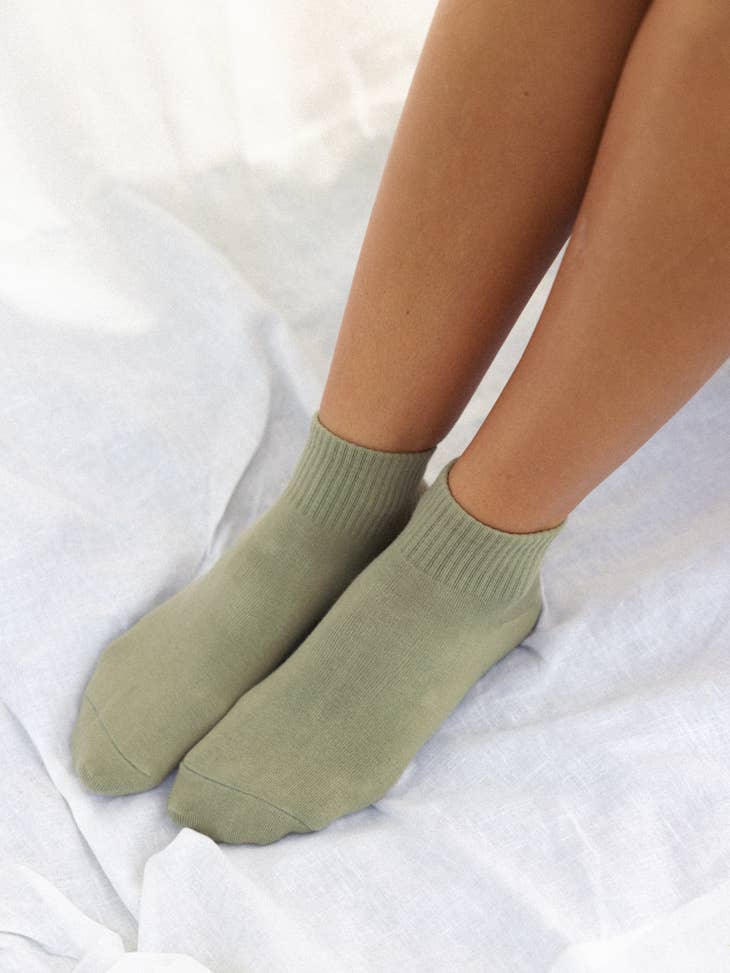NAT + NOOR - Wholesale Socks - Women's - Ankle Sock | Cotton Ankle Socks | One Size | Assorted20