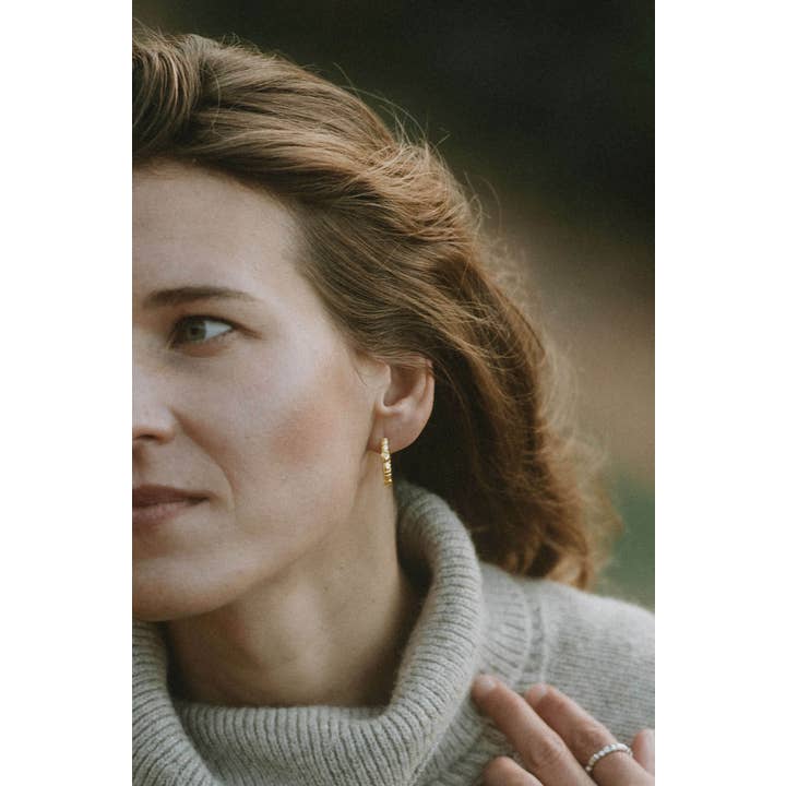 Hoops, vergoldet, 19, neunzehn für den Großhandel von Mil Jewellery