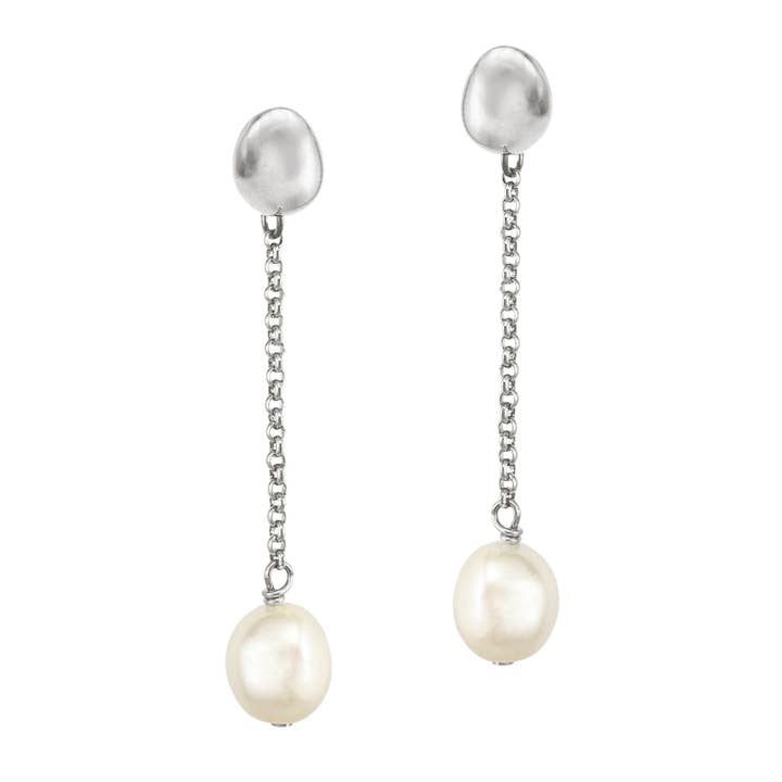Paloma Pearl Drops - Prata por atacado de BIKO