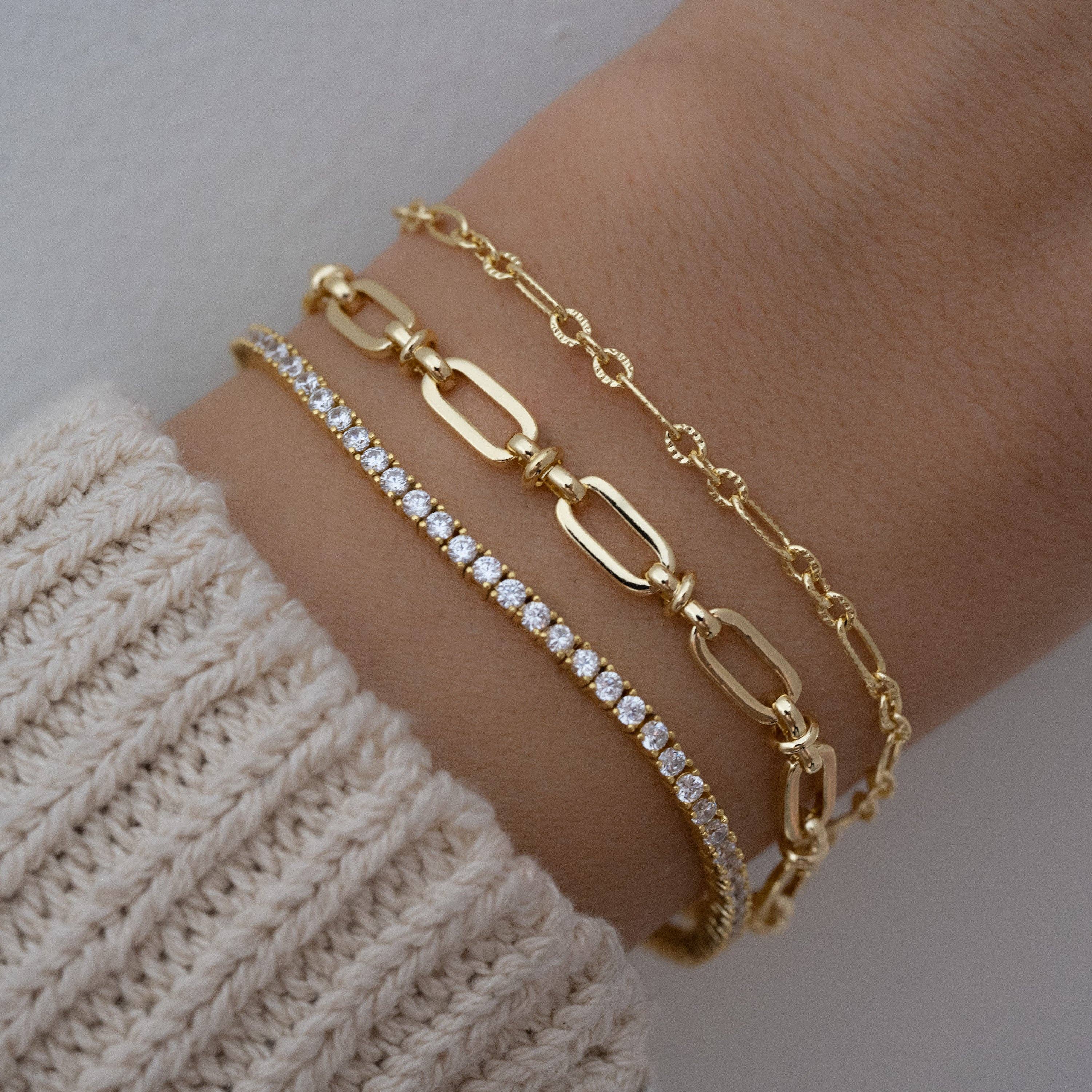 Sami Jewels - Wholesale Tennis Bracelet - Tennis Bracelet w Latch8