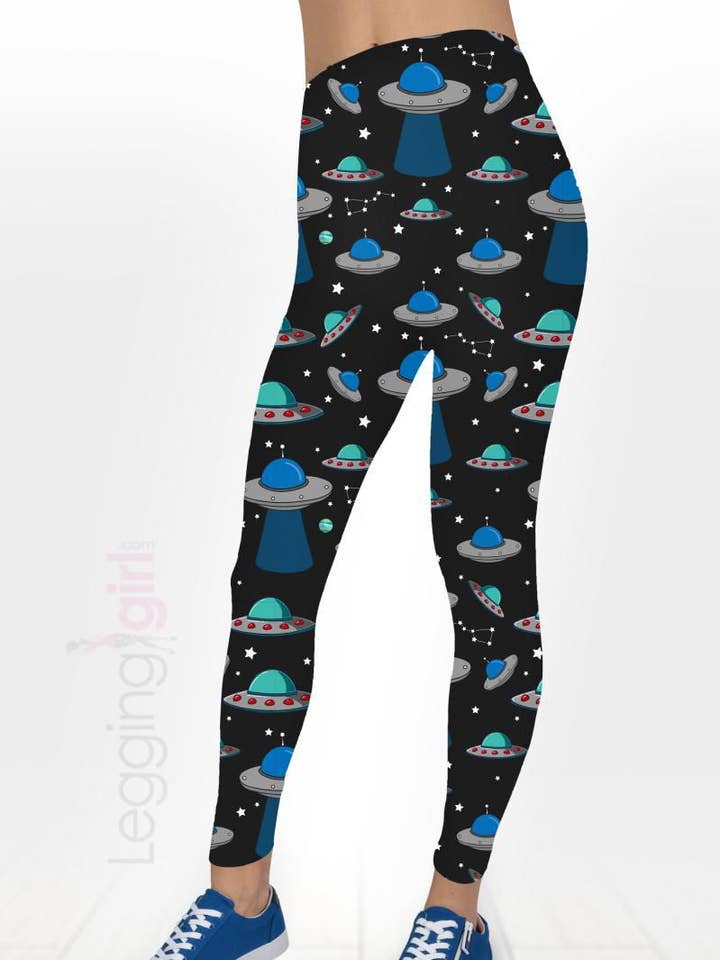 Area 51 Exclusieve FeatherSoft Leggings voor wholesale door LeggingGirl.com