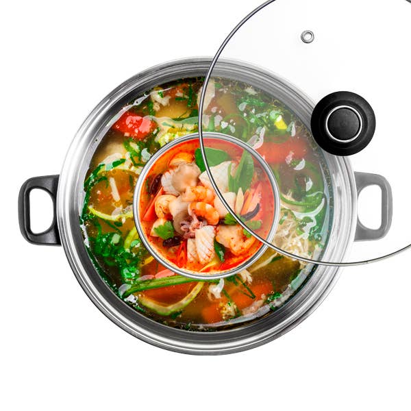 EMC - Vente Marmites - Pot Shabu Shabu électrique JOYCOOK 5 pintes4