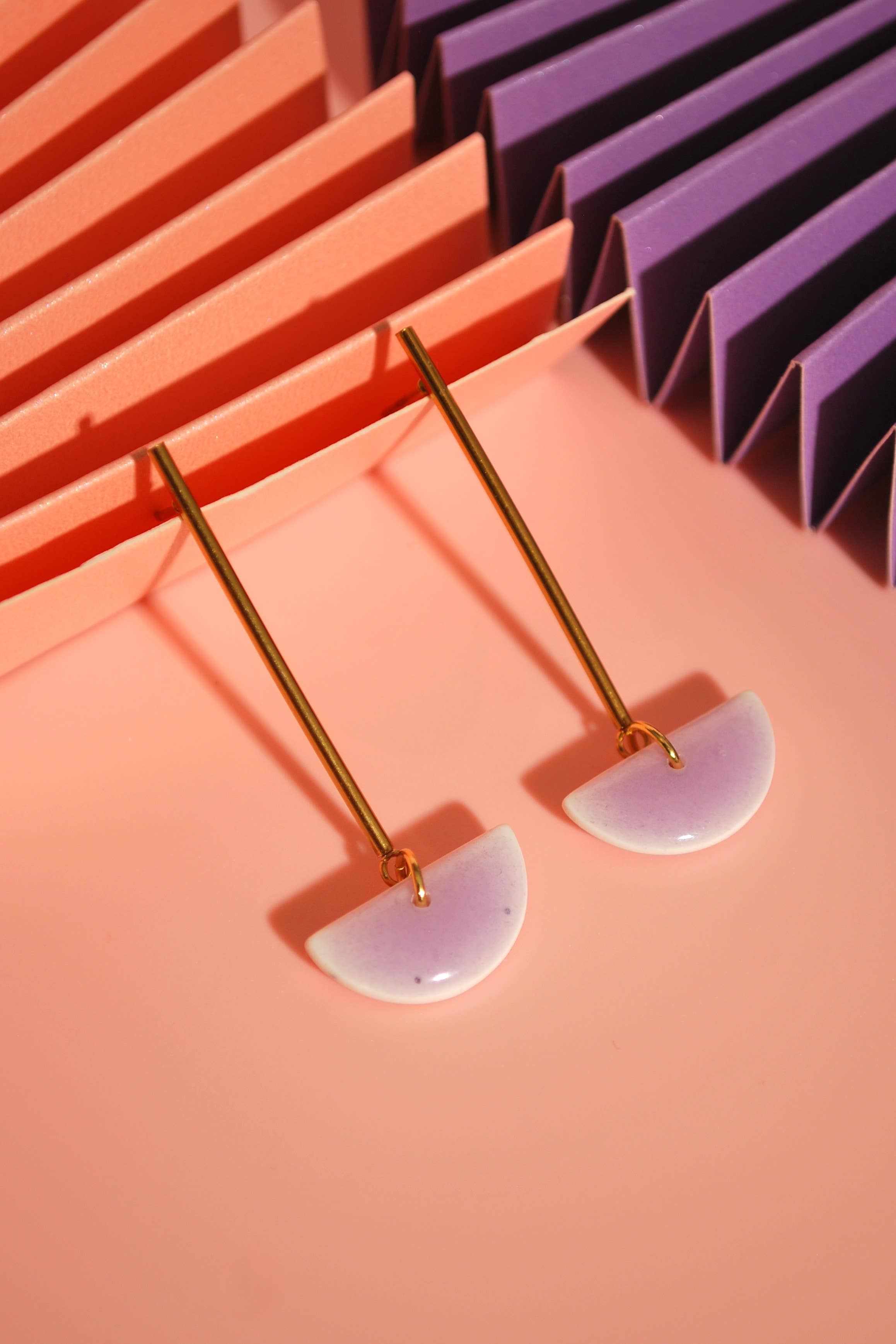 Santøclay Handmade - Wholesale Dangle Earrings - Lange Statement-Ohrringe | Handgefertigt0