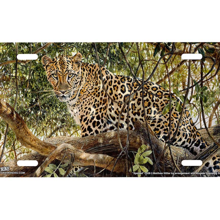 Airstrike - Wholesale Sign - "Spotted" - Decorative License Plate