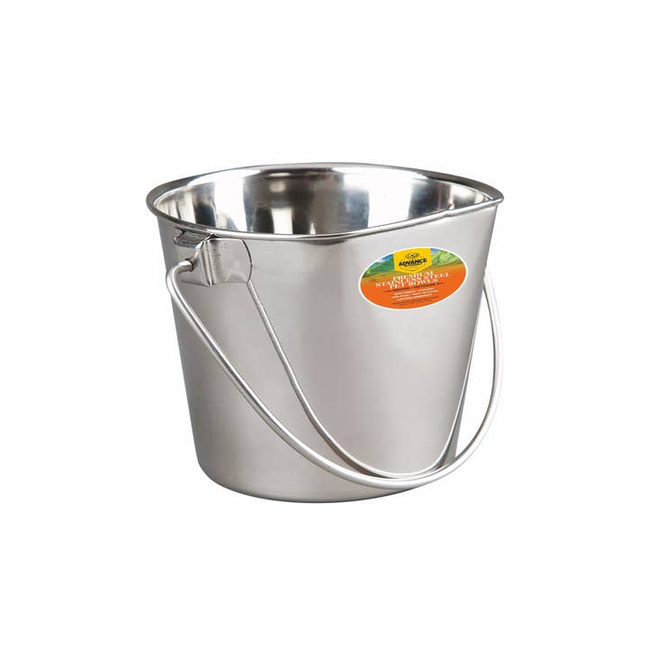 Advance Pet Products - Wholesale Pet Bowl - Cat/Dog - Flat Bucket 2 Quart