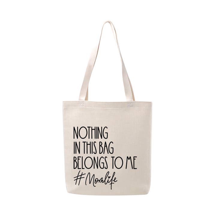Mom Life Funny Sarcasm Tote Bag Gifts Shopping Market Women for wholesale by Canary Road