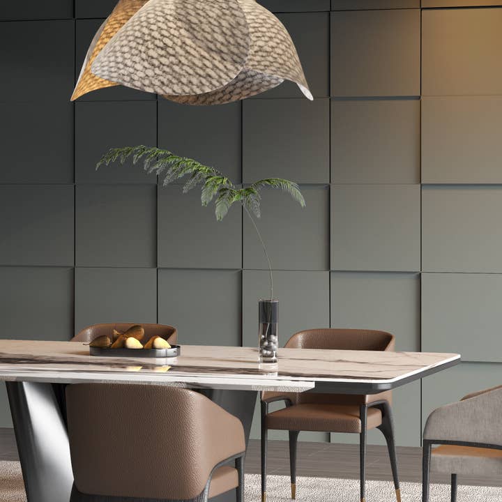 Middle Grey Modular Squares for wholesale by Guipp-Decor - Decoriy