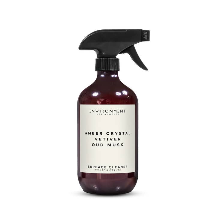 ENVIRONMENT - Wholesale Multi-Surface Cleaner - Inspired by Baccarat Rouge 540® Surface Cleaner Amber C