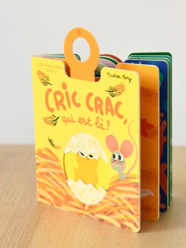 Livre enfant CRIC CRAC qui est là ? pour la vente par Selection Livres jeunesse poppik