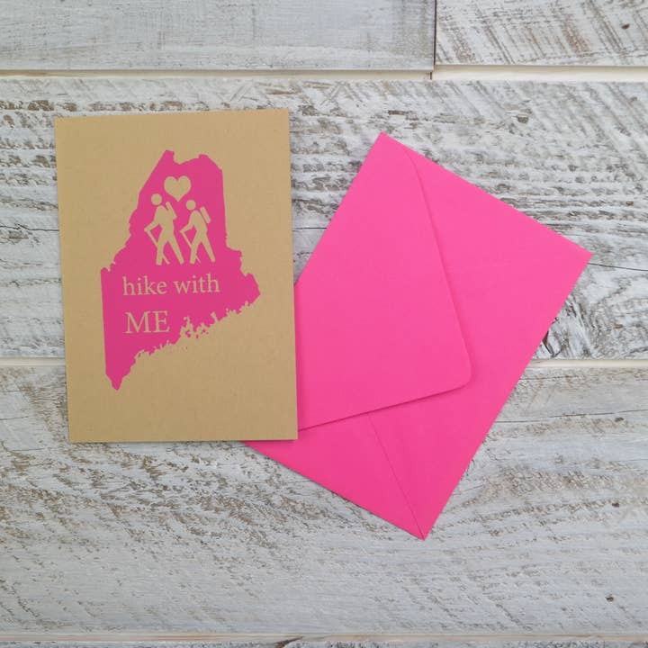 Caminhe com o ME Maine Card por atacado de Think Greene