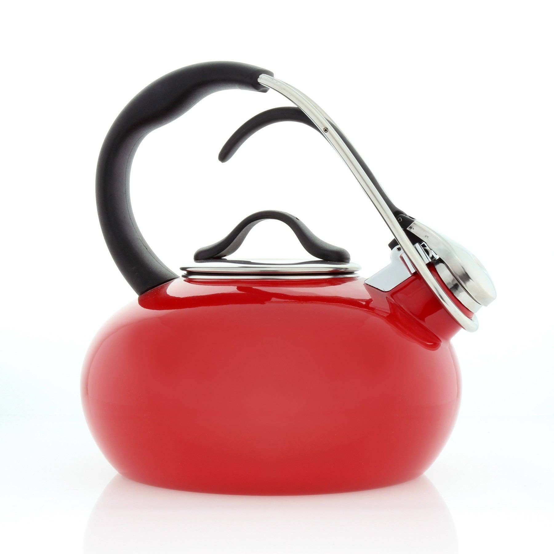 Chantal Cookware - Wholesale Tea Pot - Enamel-on-Steel Classic Loop Teakettle (1.8 Qt.)10