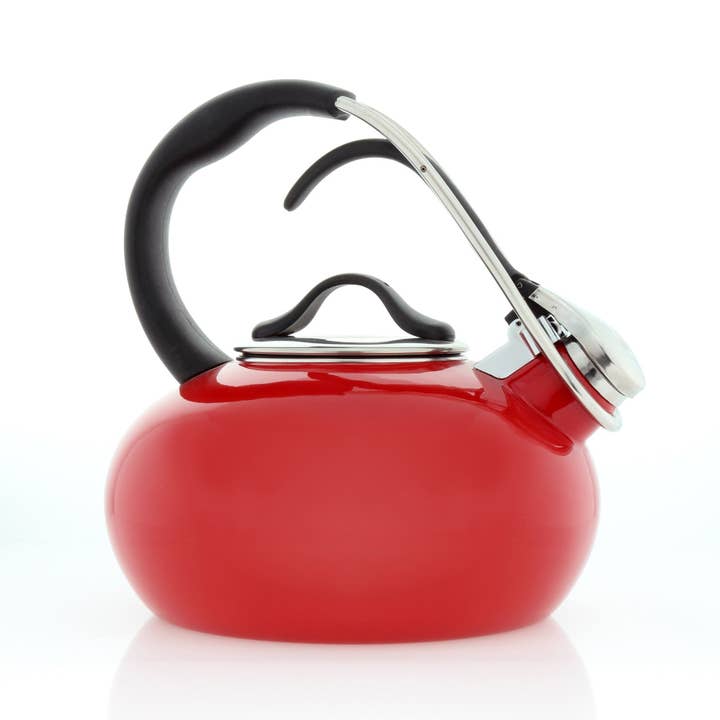 Chantal Cookware - Wholesale Tea Pot - Enamel-on-Steel Classic Loop Teakettle (1.8 Qt.)10