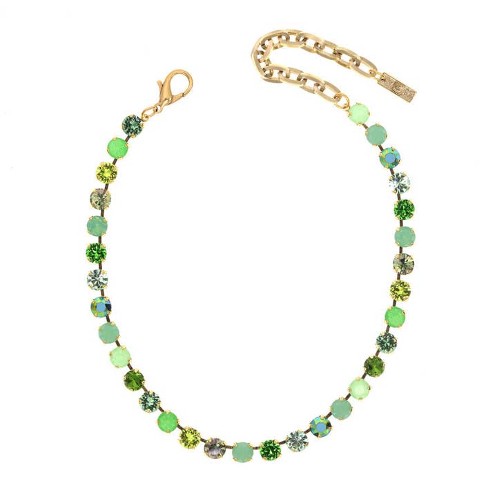 Oakland Necklace Green Mix for wholesale by TOVA