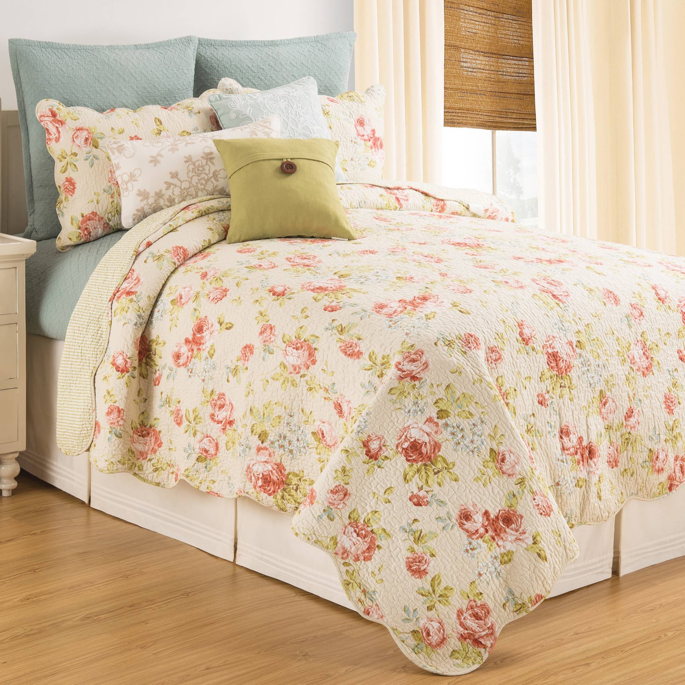C&F Home - Wholesale Quilt - SALE Whitney Pink Floral Quilt2