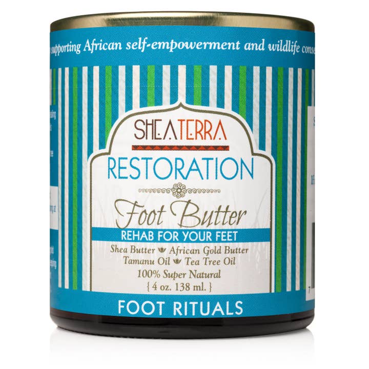 RESTORATION Foot Butter RITUALS pour la vente par Shea Terra Organics