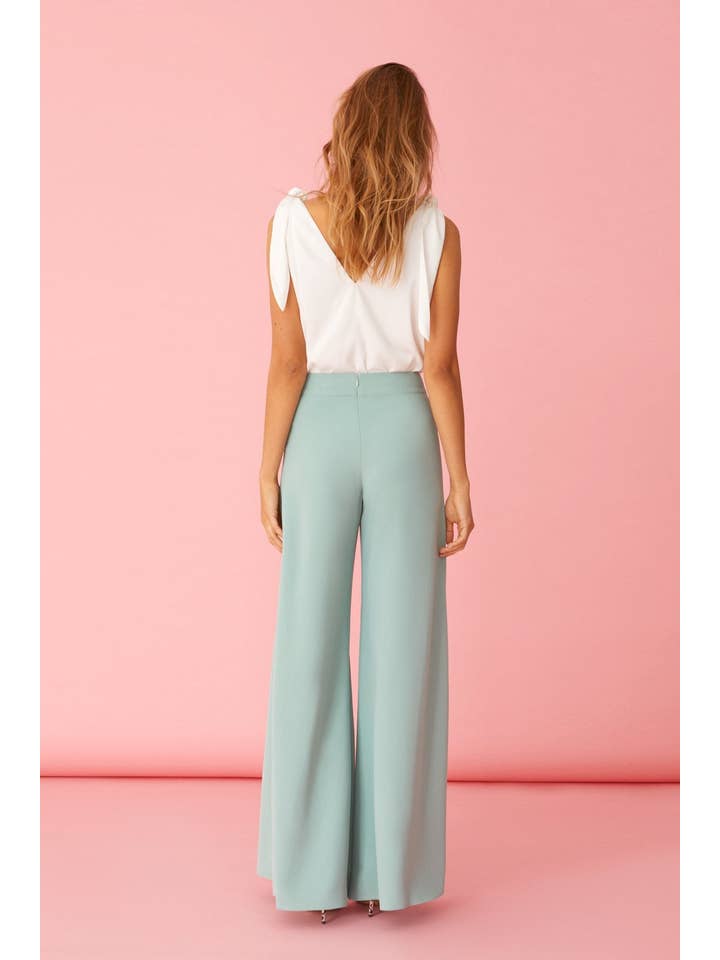 Bruna - Wholesale Pants - Women's - Lyn Green Pants · Pretty in Pink ·3
