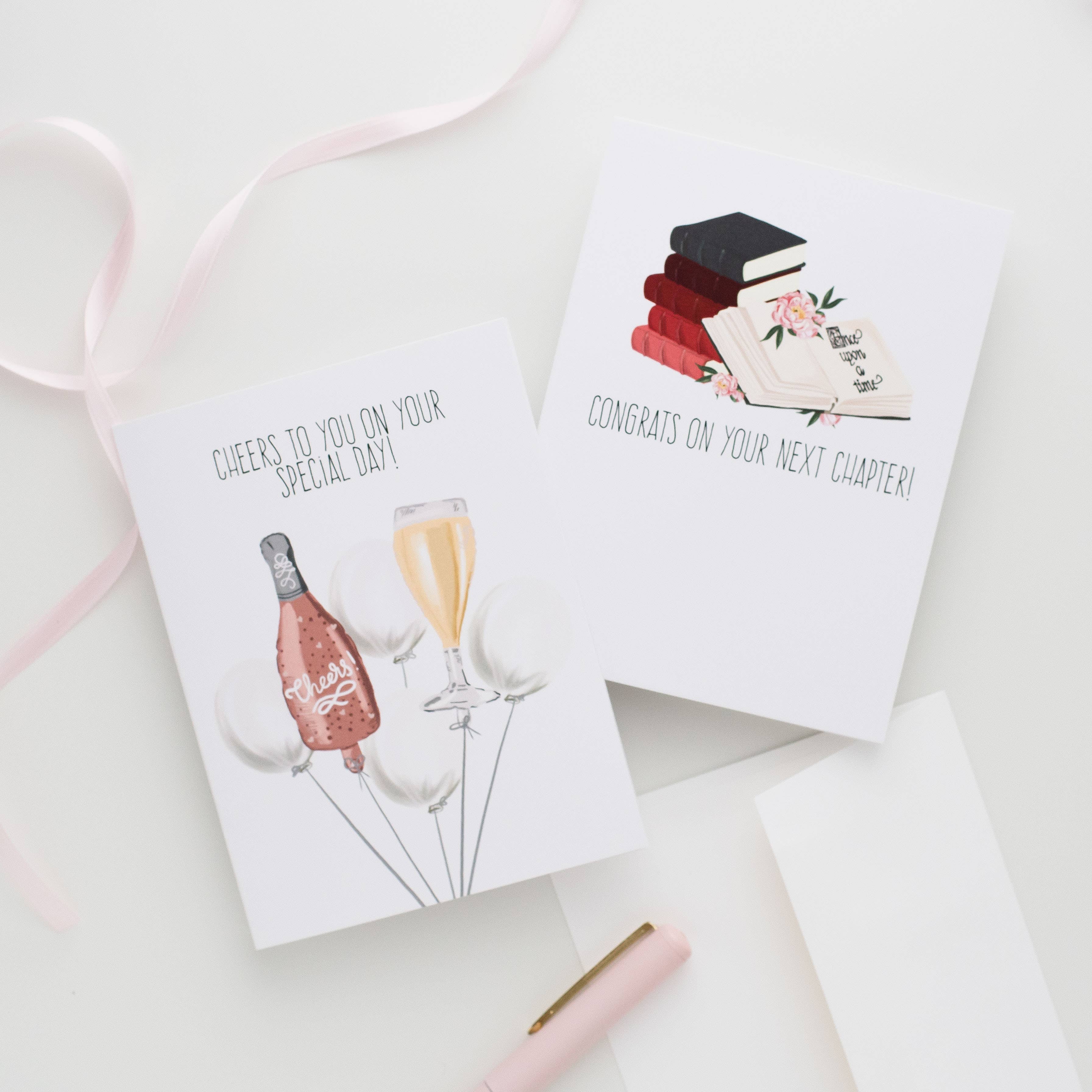 Jaybee Design - Wholesale Congratulations Card - Congrats On Your Next Chapter! - Greeting Card2