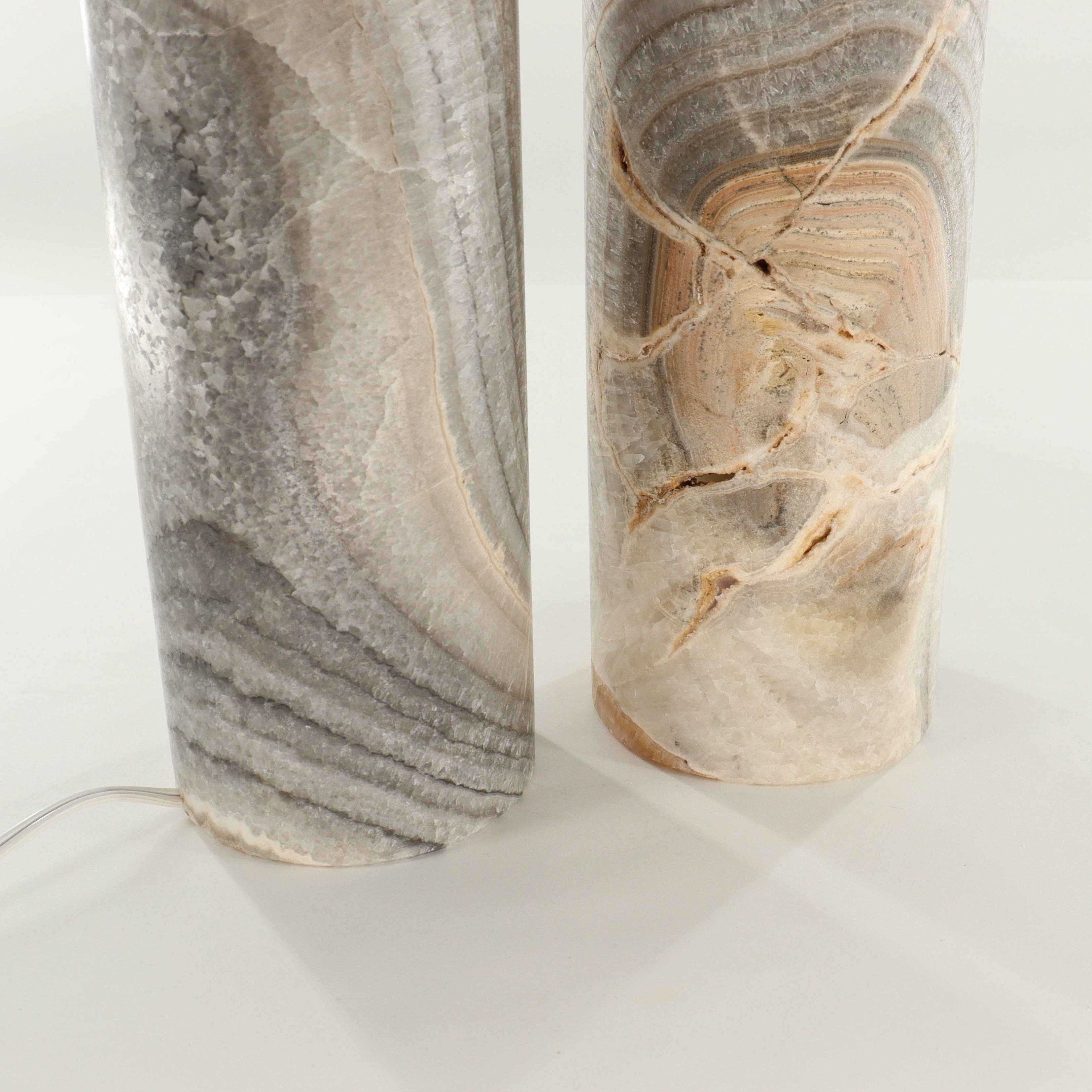 Mi Esperanza Minerals - Wholesale Accent/Desk Lamp - Onyx Lamps Set of 23