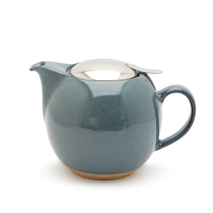 ZERO JAPAN - BEE HOUSE - ROUND TEAPOT for TWO (24 oz) - Stone Gray - for wholesale by ZERO JAPAN USA