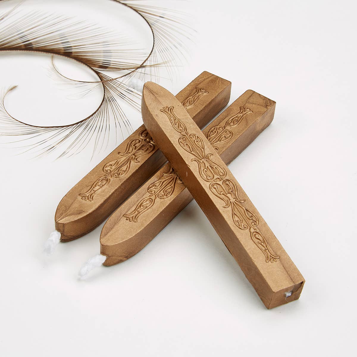 Freund Mayer & Co. - Vente Cires à cacheter - Bâtons de cire à cacheter flexibles avec mèche, lot de 3 - 25+ couleurs9