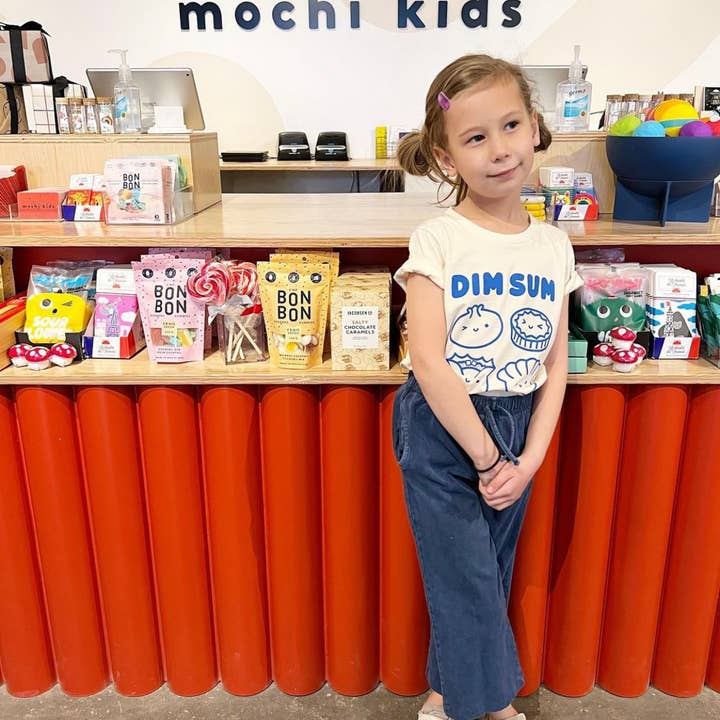 Mochi Kids - Wholesale Screen Printed T-Shirt - Kids - Kawaii Dim Sum Kid's Graphic Tee