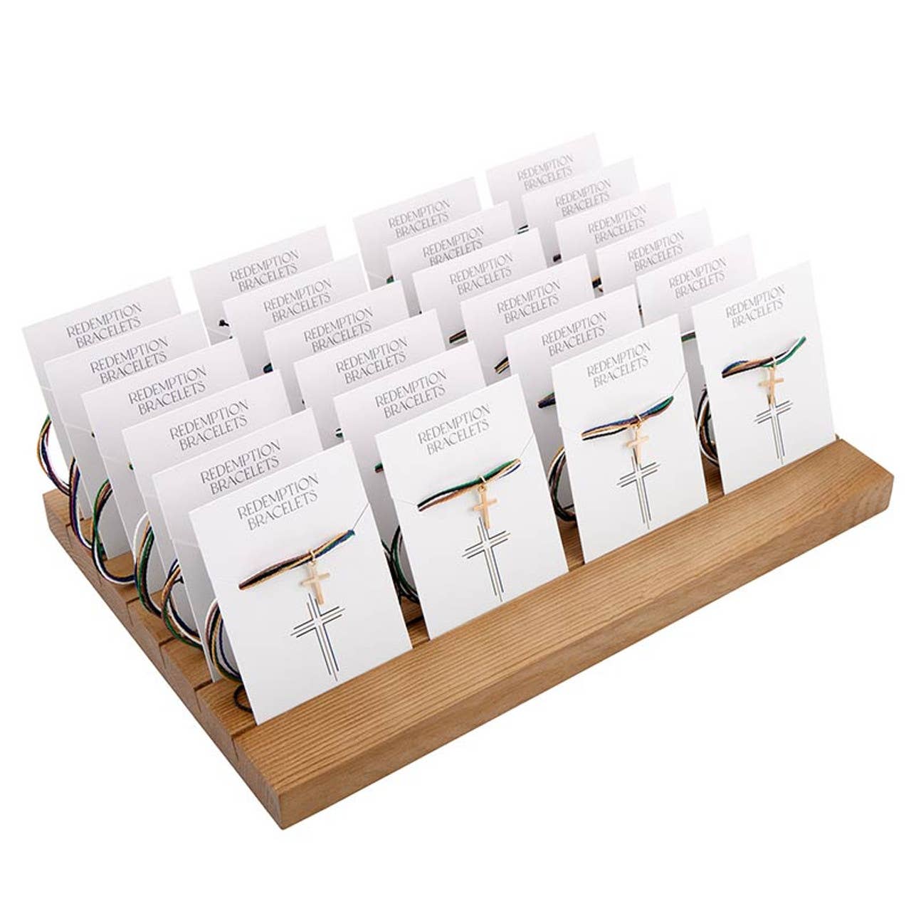 Faithworks by Creative Brands - Wholesale Charm/Dangle Bracelet - Redemption Bracelet Filled Display1