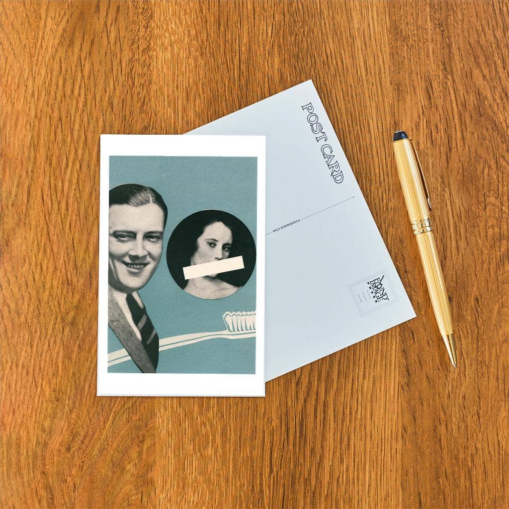 Found Image Press - Wholesale Postcard - Postcard AM-313 Tooth Brush Advertisement1