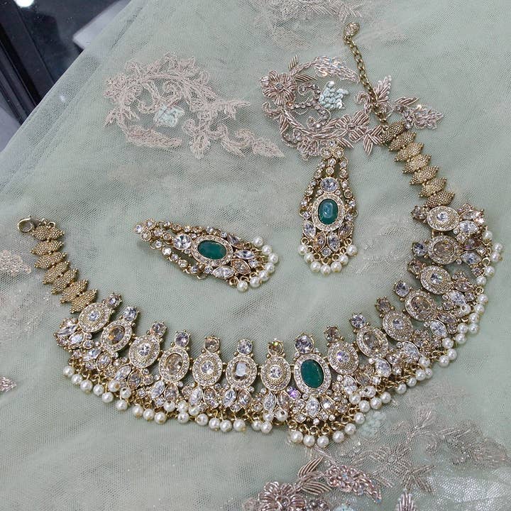 Kyles Collection | Choker-Set | Halskette | Ohrstecker 5 für den Großhandel von kyles online ltd