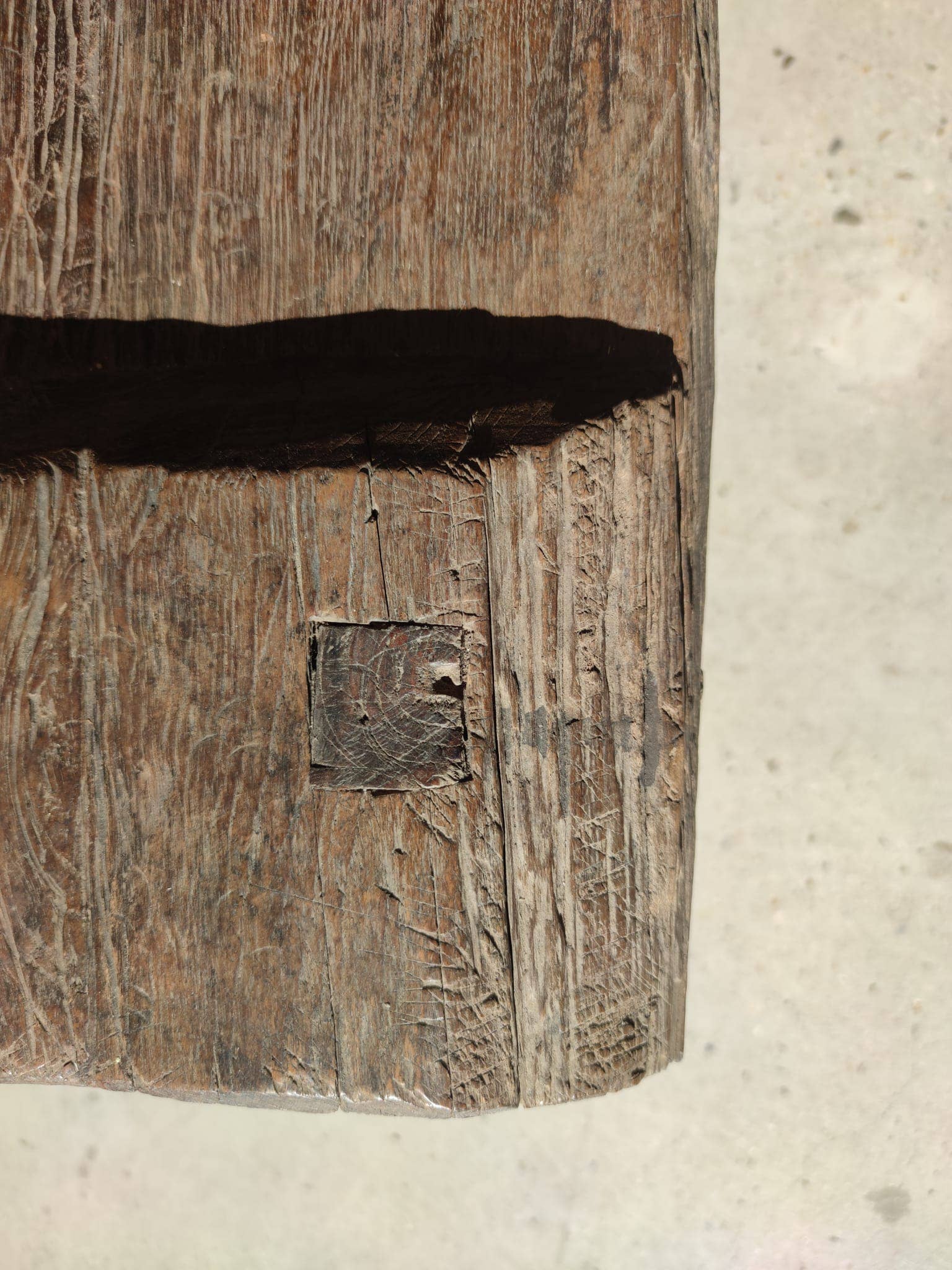 Office Objets - Wholesale Bench - Very large antique teak bench H:50cm L:2m0614