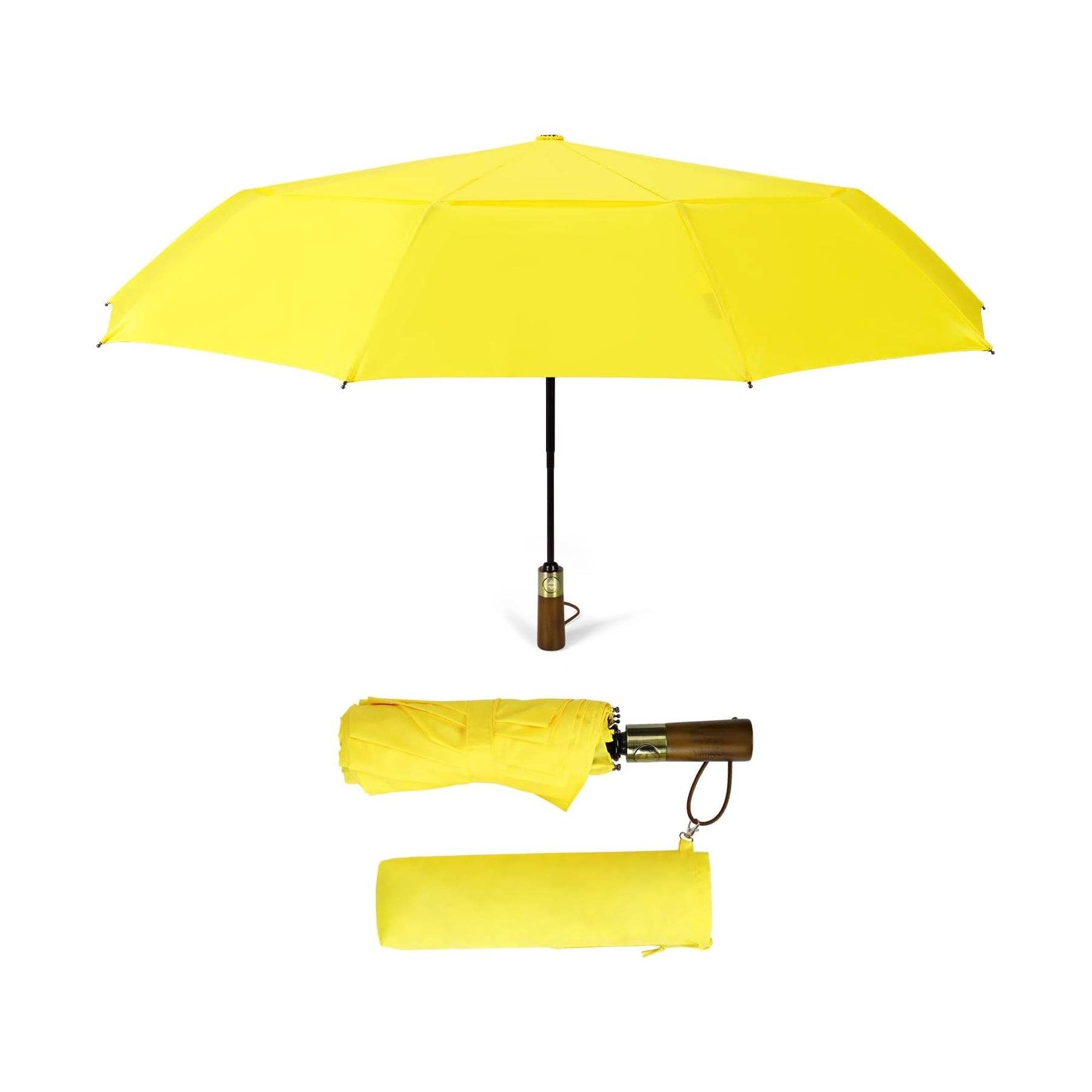 NARWEY INC - Wholesale Umbrella - Unisex - Travel Umbrella Windproof Strong With Compact Foldable45