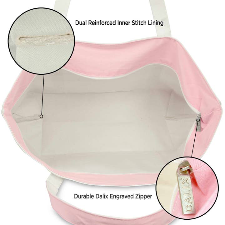 Dalix - Wholesale Tote Bag - Women's - DALIX Ocean Sailboat Womens Embroidered Striped Tote Bag16