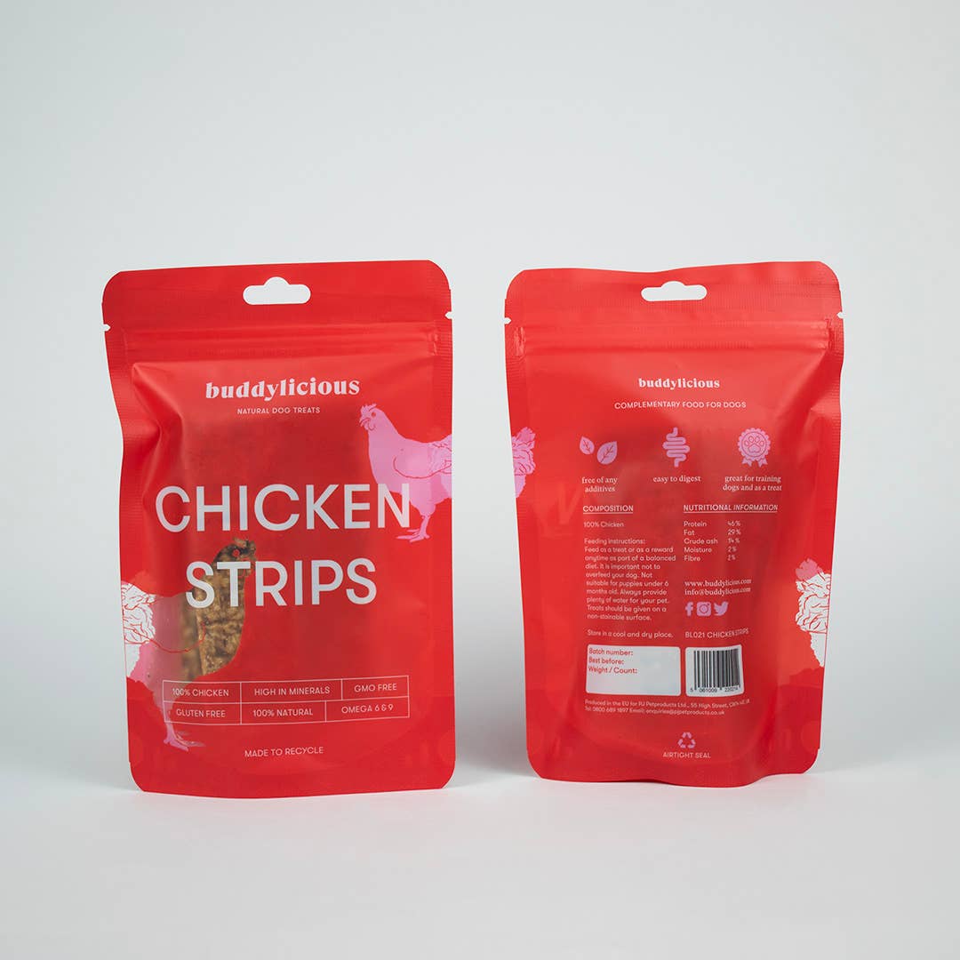 Buddylicious - Wholesale Hondenkoekjes - Hond - Buddylicious 100% natuurlijke kipstrips hondensnacks3