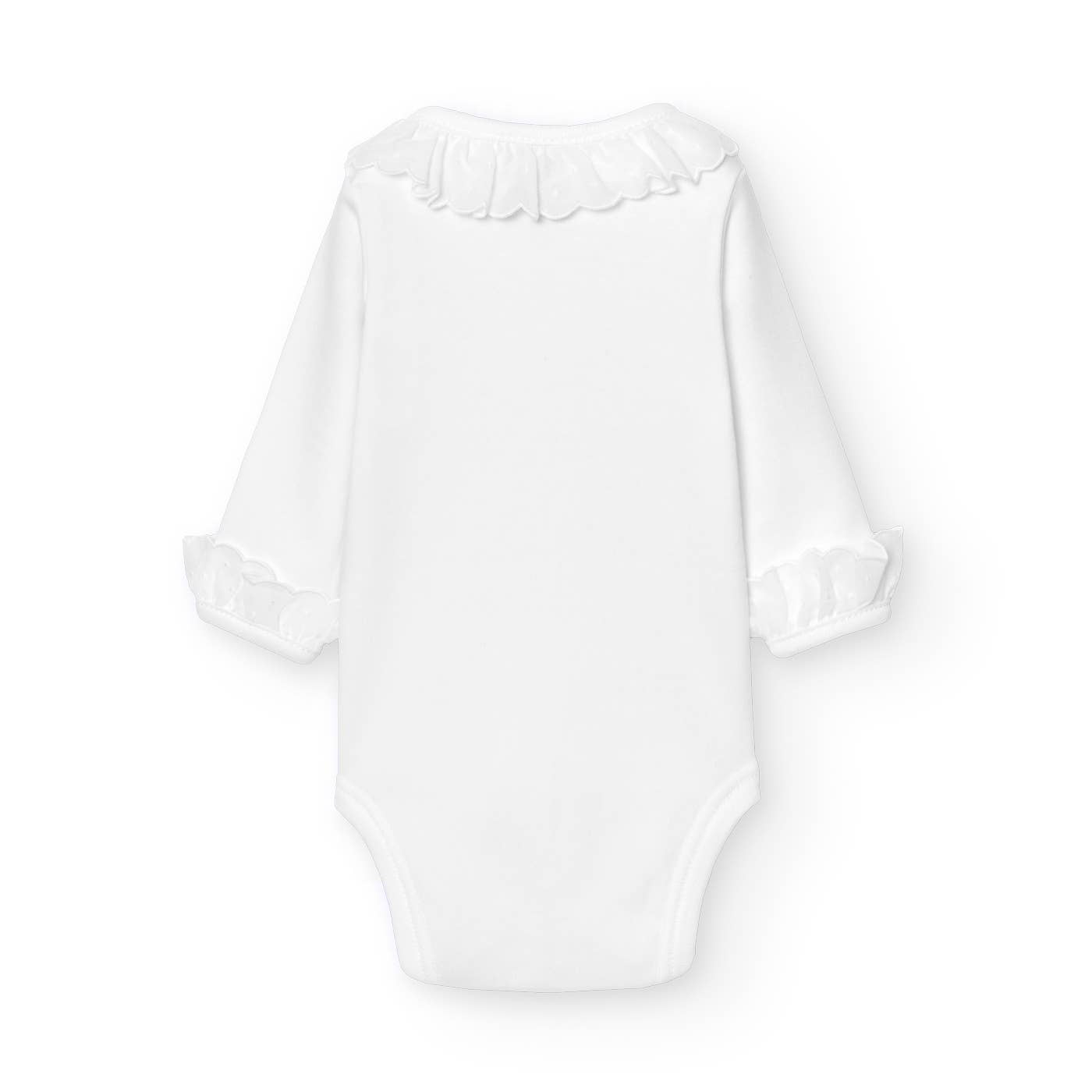 blank Batista Cross Neck Baby Bodysuit for wholesale on Faire1