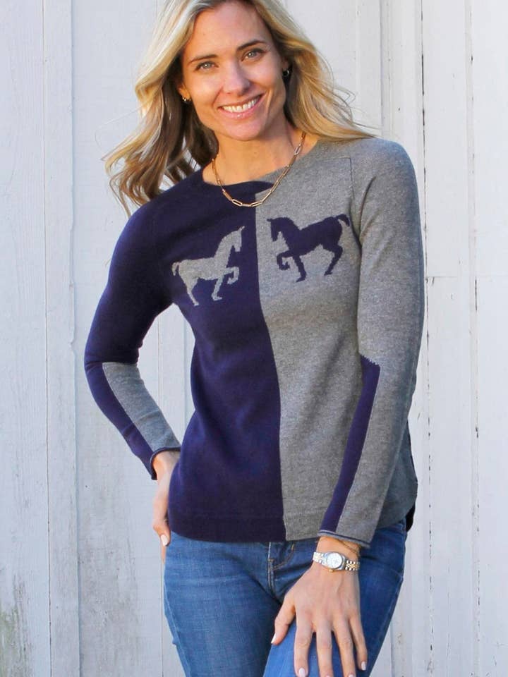 Trot Sweater for wholesale by ISLEFIELD