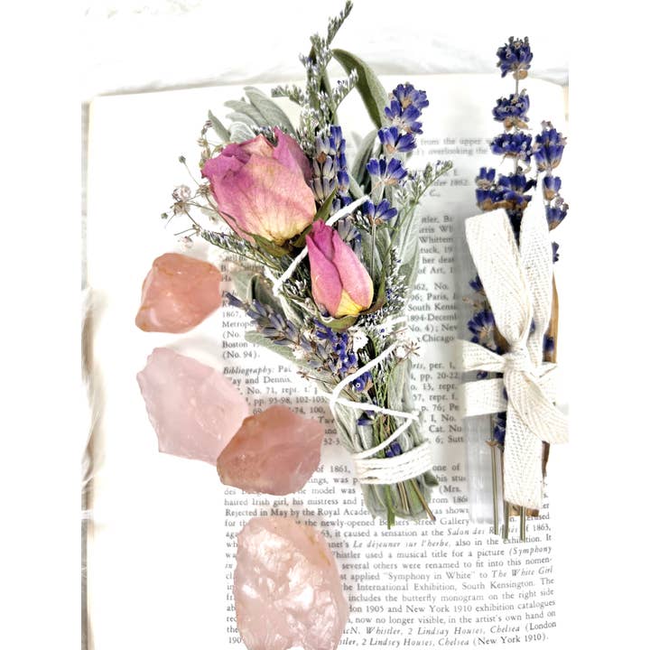 The 12th Moon - Wholesale Meditation Supplies - LOVE RITUAL KIT - Self-Love & Gifting - Smoke Cleansing