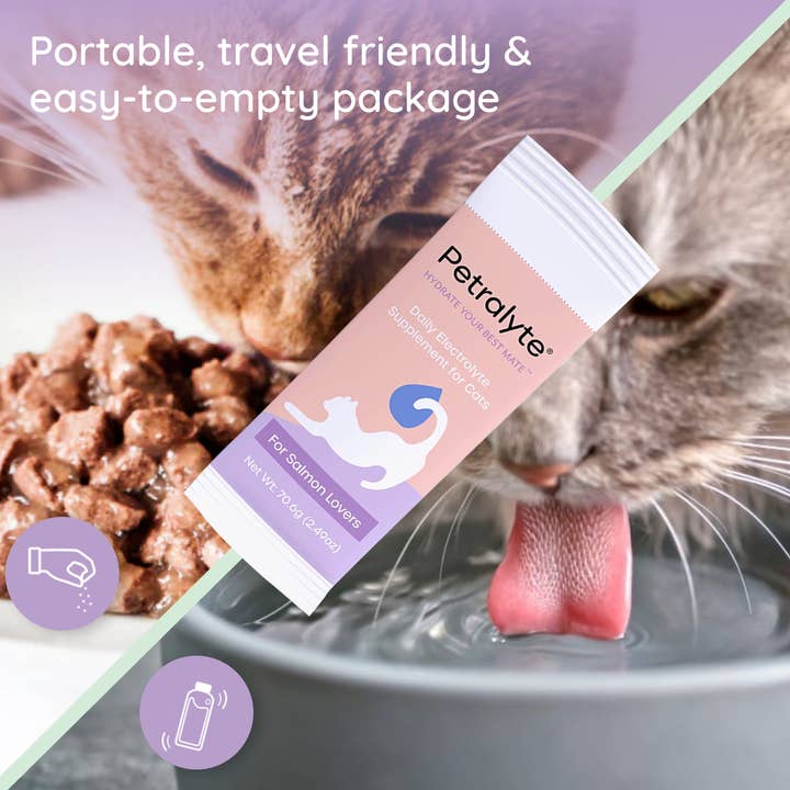 Petralyte - Wholesale Pet Supplement - Cat - Cat Electrolyte and Joint Supplement | Salmon Lovers